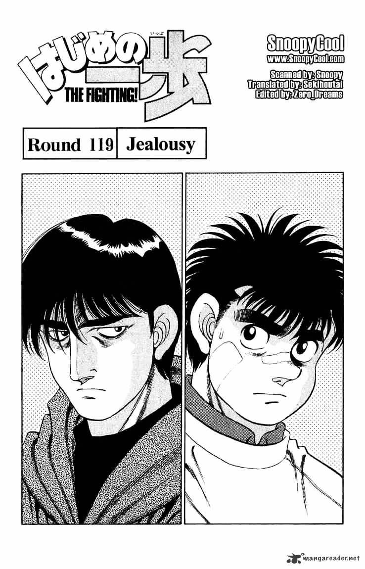 Hajime no Ippo: Fighting Spirit, Chapter 119 image 01